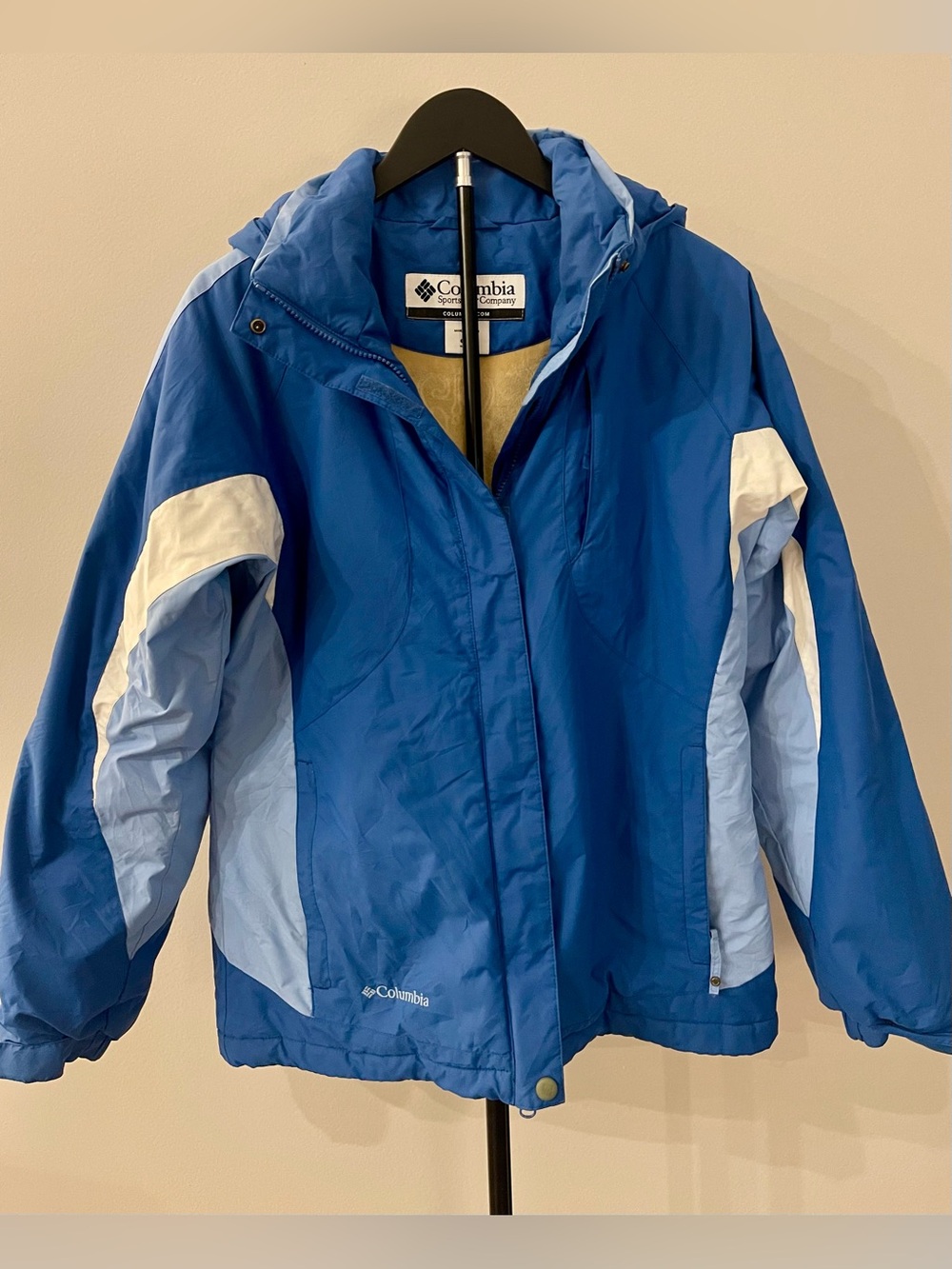 Columbia Women’s Blue Colorblock Waterproof Jacket